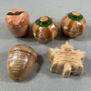 Pacha Soap Co Fall Limited Edition Froth Bomb 5 Set lot bundle Apple‎ Pumpkin